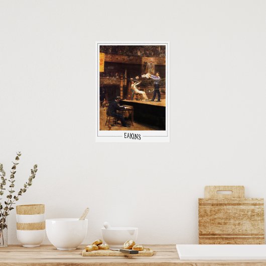 Thomas Eakins Zedign Art Poster #350 (Keuken)