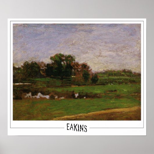 Thomas Eakins Zedign Art Poster #65 (Voorkant)