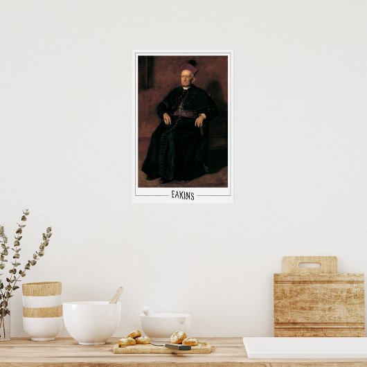 Thomas Eakins Zedign Art Poster #7 (Keuken)