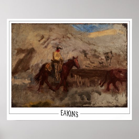 Thomas Eakins Zedign Kunstposter #10 Poster (Voorkant)