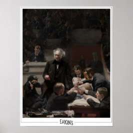 Thomas Eakins Zedign Kunstposter #15 Poster