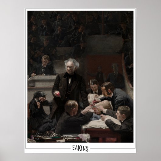 Thomas Eakins Zedign Kunstposter #15 Poster (Voorkant)