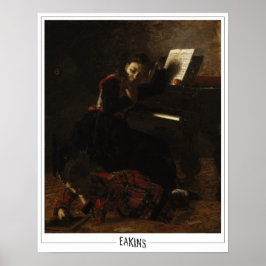Thomas Eakins Zedign Kunstposter #19 Poster