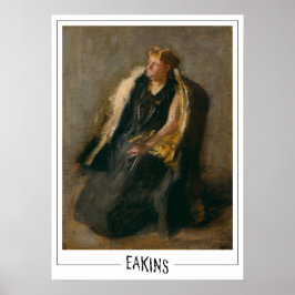 Thomas Eakins Zedign Kunstposter #2 Poster