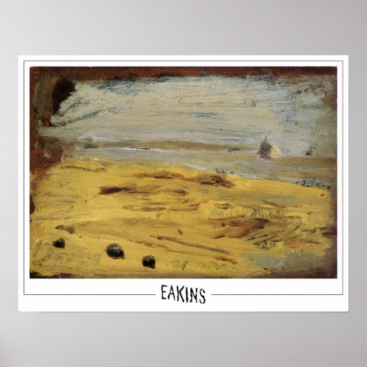 Thomas Eakins Zedign Kunstposter #302 Poster (Voorkant)