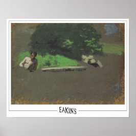 Thomas Eakins Zedign Kunstposter #376 Poster
