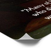 Thomas Edison "B4 Success" Wisdom Quote Poster (Hoek)