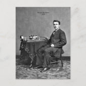 Thomas Edison Briefkaart (Voorkant)