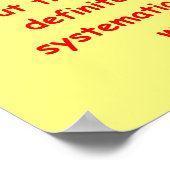 Thomas Edison citeert Poster (Hoek)