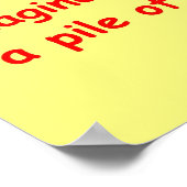 Thomas Edison citeert Poster (Hoek)