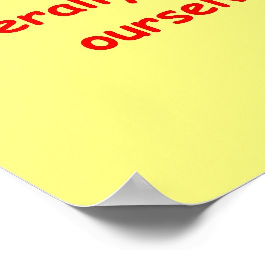 Thomas Edison citeert Poster (Hoek)