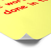 Thomas Edison citeert Poster (Hoek)