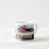 Thomas Edison Depot Museum Espresso Kop (Voorkant rechts)