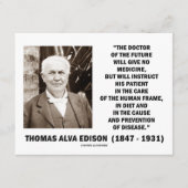 Thomas Edison Doctor in de Toekomst geeft geen med (Voorkant)