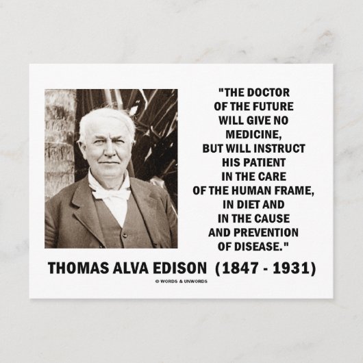 Thomas Edison Doctor in de Toekomst geeft geen med (Voorkant)