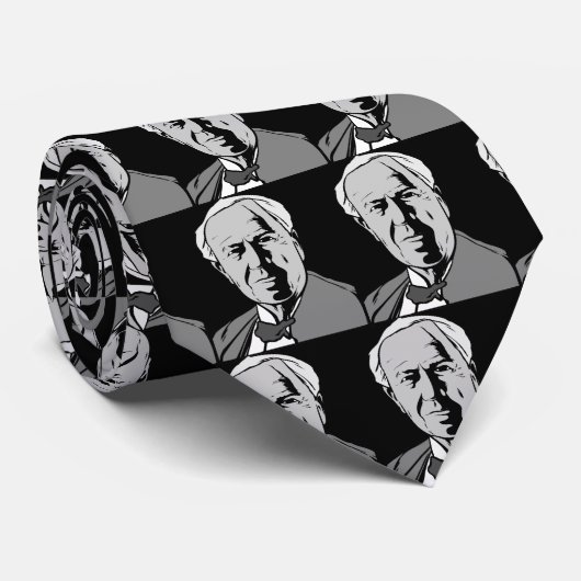 Thomas Edison - echt genie Stropdas (Opgerold)