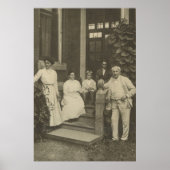 Thomas Edison en Family Poster (Voorkant)