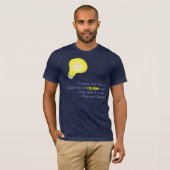 Thomas Edison heeft niet gefaald. T-shirt (Voorkant volledig)