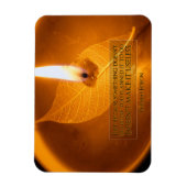 Thomas Edison Inspirerend Quote "Gebruik" Flexibel Magneet (Verticaal)