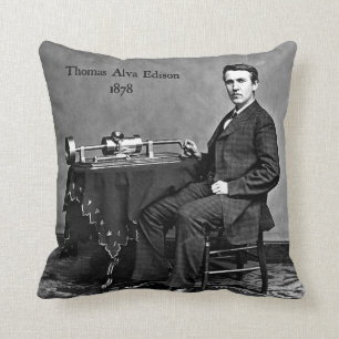 Thomas Edison Kussen
