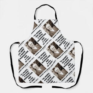 Thomas Edison om een hoop puinhoop te doen ontstaa Schort