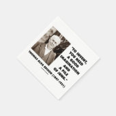 Thomas Edison om een hoop puinhoop te doen ontstaa Servet (Hoek)