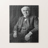 Thomas Edison Portrait Legpuzzel (Verticaal)