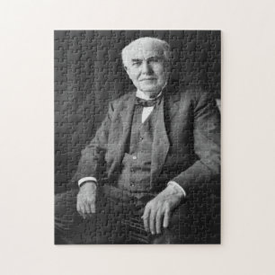 Thomas Edison Portrait Legpuzzel