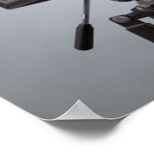 Thomas Edison "Probeer te slagen" Quote Poster (Hoek)