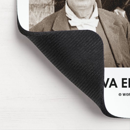 Thomas Edison Sun Solar-energiebron Muismat (Hoek)