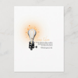 Thomas Edison T-shirt Briefkaart