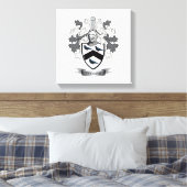 Thomas Family Crest Canvas Afdruk (Insitu (Slaapkamer))