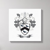 Thomas Family Crest Canvas Afdruk (Voorkant)
