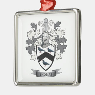 Thomas Family Crest Metalen Ornament