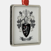 Thomas Family Crest Metalen Ornament (Rechts)
