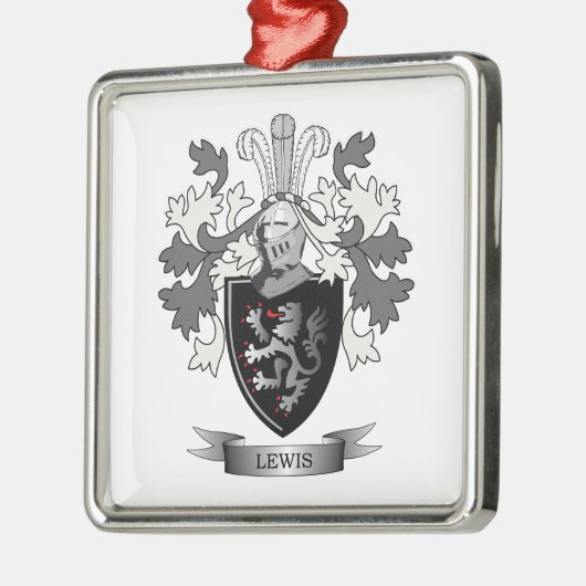 Thomas Family Crest Metalen Ornament (Links)