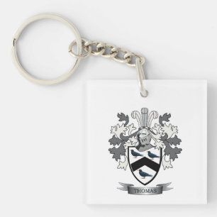 Thomas Family Crest Sleutelhanger