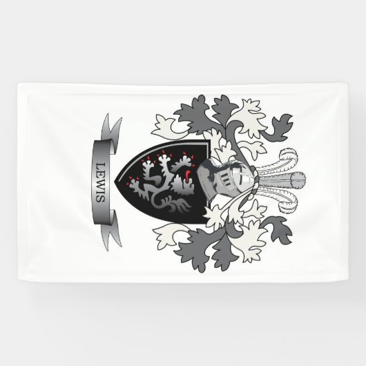 Thomas Family Crest Spandoek (Horizontaal)