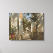 Thomas Fearnley - Pergola met Sinaasappels Canvas Afdruk (Voorkant)