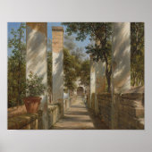 Thomas Fearnley - Pergola met Sinaasappels Poster (Voorkant)