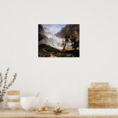 Thomas Fearnley The Grindelwaldgletscher Poster (Keuken)