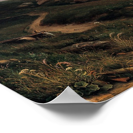 Thomas Fearnley The Grindelwaldgletscher Poster (Hoek)