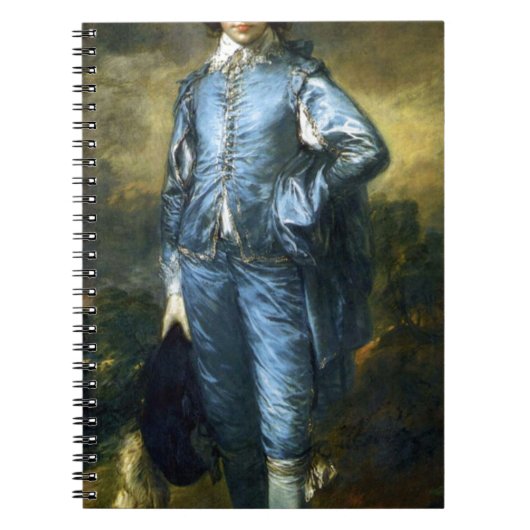 Thomas Gainsborough Art Painting: De blauwe jongen Notitieboek (Voorkant)