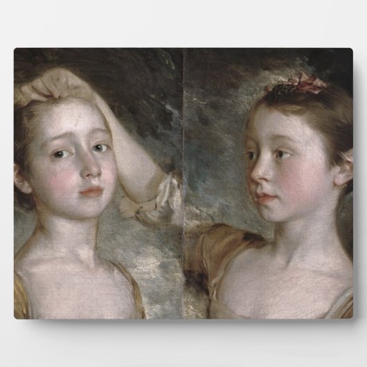 Thomas Gainsborough | De aughters van de schilder  Fotoplaat (Voorkant)