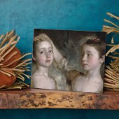 Thomas Gainsborough | De aughters van de schilder  Fotoplaat (Zijkant)