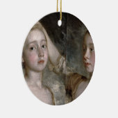 Thomas Gainsborough | De aughters van de schilder  Keramisch Ornament (Rechts)