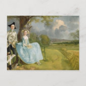Thomas Gainsborough |De heer en mevrouw Andrews, c Briefkaart (Voorkant)
