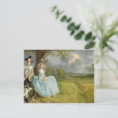 Thomas Gainsborough |De heer en mevrouw Andrews, c Briefkaart (Staand voorkant)