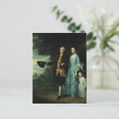 Thomas Gainsborough |de heer en mevrouw George Bya Briefkaart (Staand voorkant)