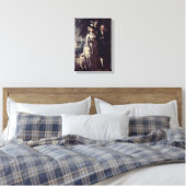 Thomas Gainsborough - De ochtendwandeling Canvas Afdruk (Insitu (Slaapkamer))